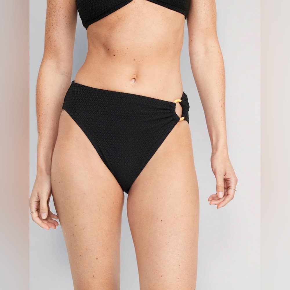 *New* Mid-Rise French-Cut Bikini Bottoms Sz 2X-4X